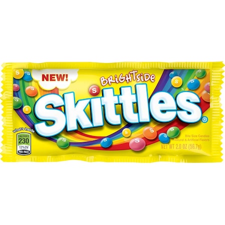 Skittles Skittles Singles Brightside Candy 2 oz. Packet, PK288 334555
